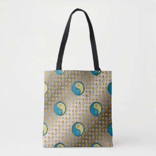 Bolso De Tela Cáncer y Rata de Metal