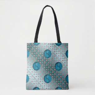 Bolso De Tela Cáncer y Serpiente de Agua