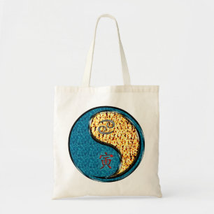 Bolso De Tela Cáncer y tigre de fuego
