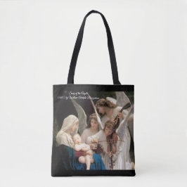 Bolso De Tela Canción de los Ángeles Bouguereau