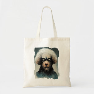 Bolso De Tela Canción Vestida Como Perro Superhéroe