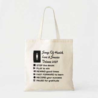 Bolso De Tela Canciones De Salud, Amor Y Éxito 2025