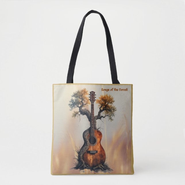 Bolso De Tela Canciones del Bosque (Anverso)