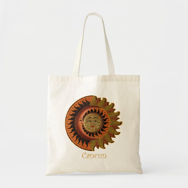 Bolso De Tela Cancun México Tote Bag (Frente)