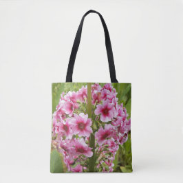 Bolso De Tela Candelabra rosa Primula Floral