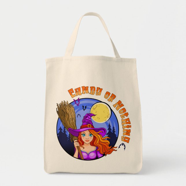 Bolso De Tela Candía o nada (Frente)
