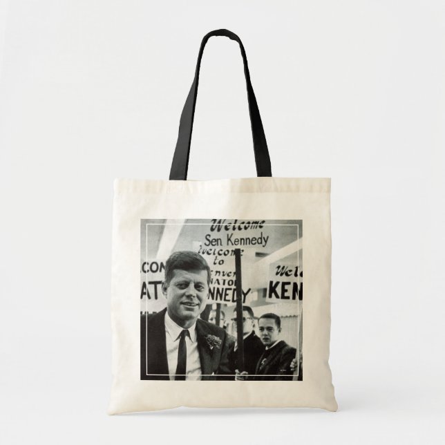 Bolso De Tela Candidato Kennedy (Frente)