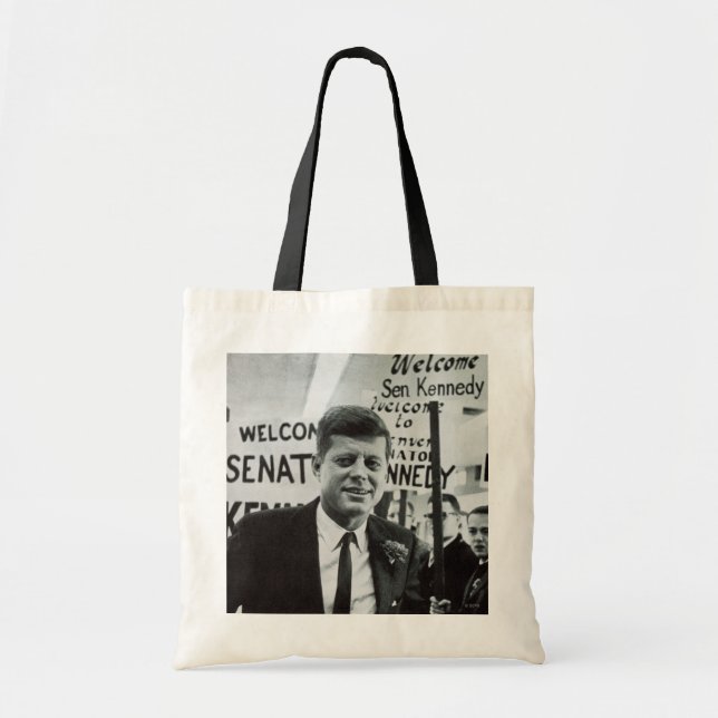 Bolso De Tela Candidato Kennedy (Frente)
