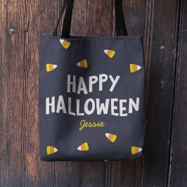 Bolso De Tela Candy Candy Blue Dark Happy Halloween