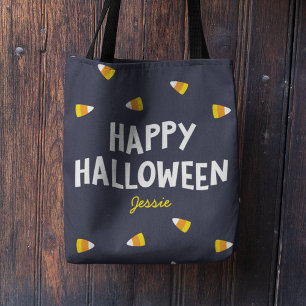 Bolso De Tela Candy Candy Blue Dark Happy Halloween