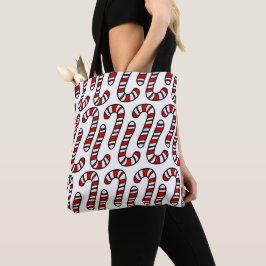 Bolso De Tela Candy Canes