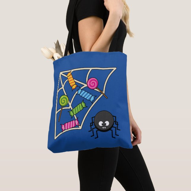 Bolso De Tela Candy Catcher Spider (Detalle)
