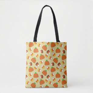 Bolso De Tela Candy Corn