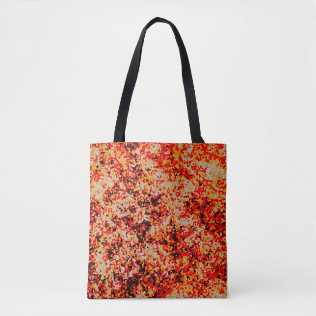 Bolso De Tela Candy Corn Confetti (Anverso)