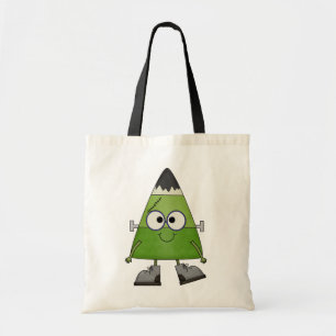 Bolso De Tela Candy Corn Frankenstein Halloween