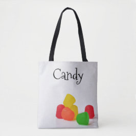 Bolso De Tela Candy Drops Gummies Jelly Beans Halloween