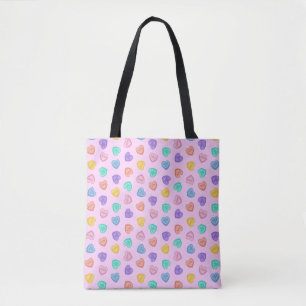 Bolso De Tela Candy Hearts