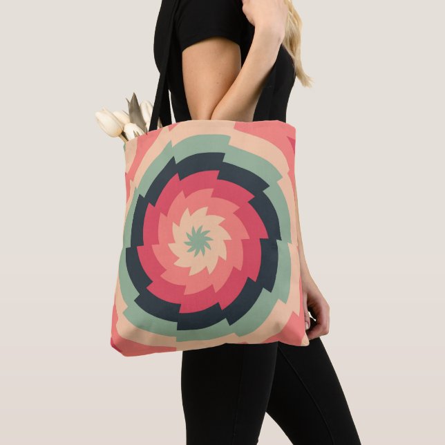 Bolso De Tela Candy Kaleidoscope (Detalle)