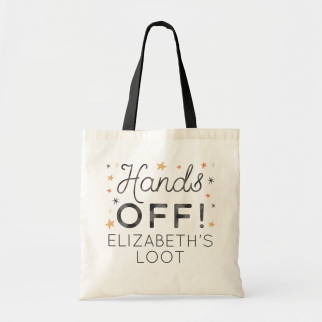 Bolso De Tela Candy Tote Bag, Personalizado de Halloween con man (Frente)