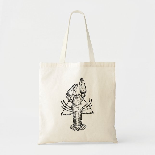Bolso De Tela Cangrejo (Frente)