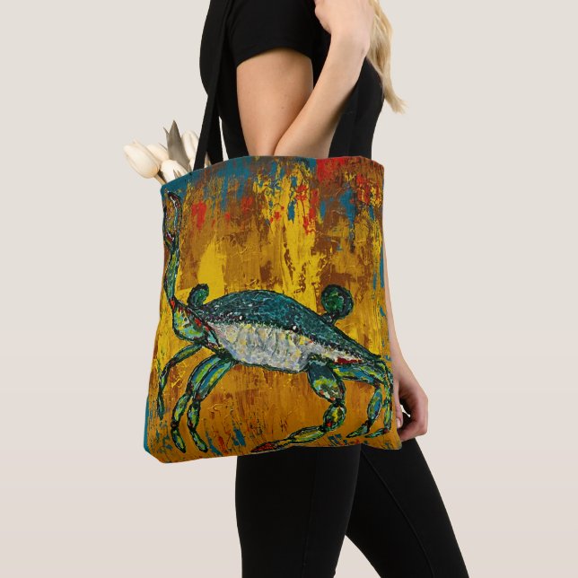 Bolso De Tela Cangrejo (Detalle)