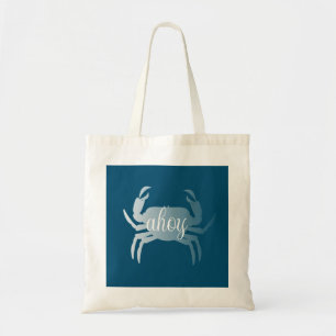 Bolso De Tela Cangrejo Minimalista Crustáceo Cangrejo de Río Aho