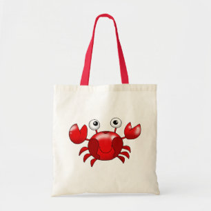 Bolso De Tela Cangrejo rojo