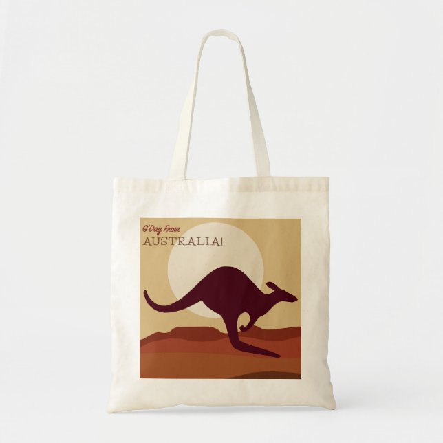 Bolso De Tela Canguro de salida (Frente)