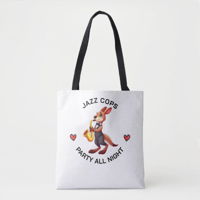 Bolso De Tela Canguro divertido (Anverso)