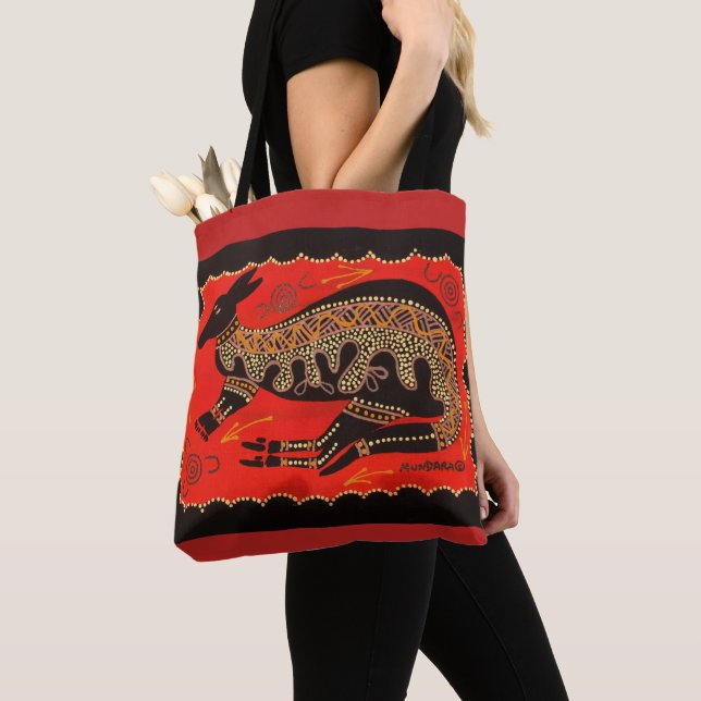 Bolso De Tela Canguro Dreaming Tote Bag (Detalle)