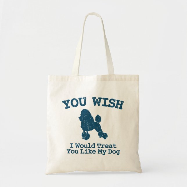 Bolso De Tela Caniche (Frente)