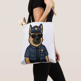 Bolso De Tela Canina Guay - Pastor alemán con gafas de sol