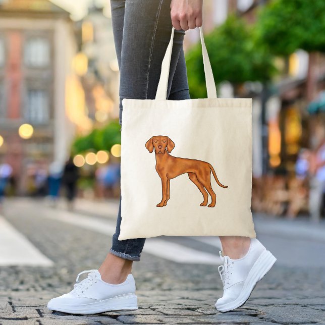 Bolso De Tela Canina Personalizado de caña de punteros húngaros (Please note: This image is a digital mockup. The product may not be in scale.)