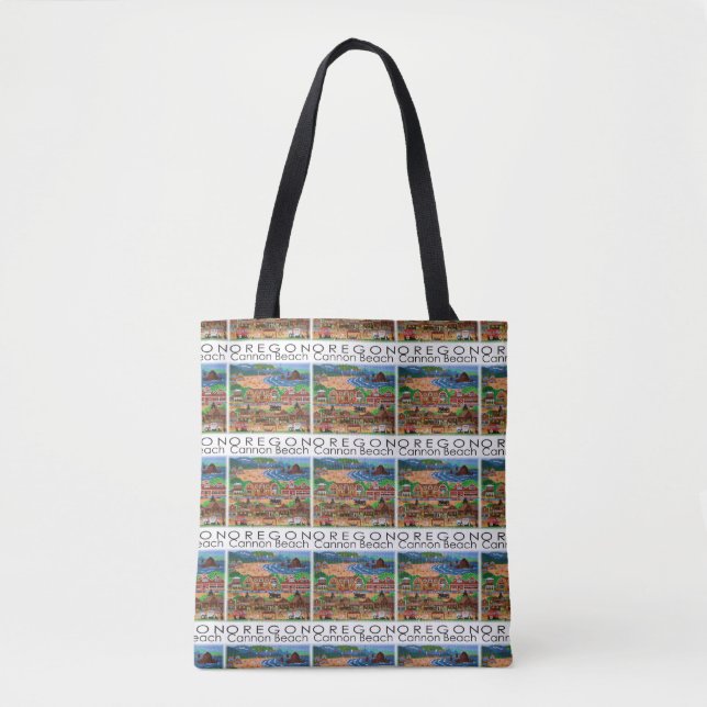 Bolso De Tela Cannon Beach Bag (Anverso)