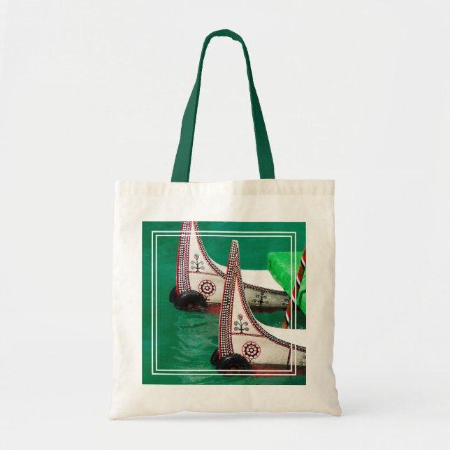 Bolso De Tela Canoa de la gente aborigen (Frente)