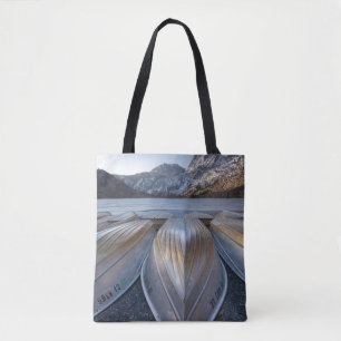 Bolso De Tela Canoa en el lago