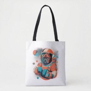 Bolso De Tela Cañón cósmico El Boxer Astronauta