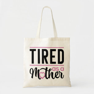 Bolso De Tela Cansado como madre
