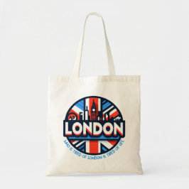 Bolso De Tela Cansado de Londres