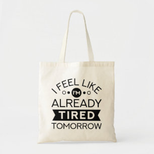 Bolso De Tela Cansado mañana