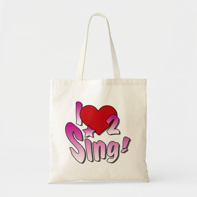 Bolso De Tela Cantar (Frente)