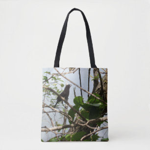 Bolso De Tela Canto de Blackbird