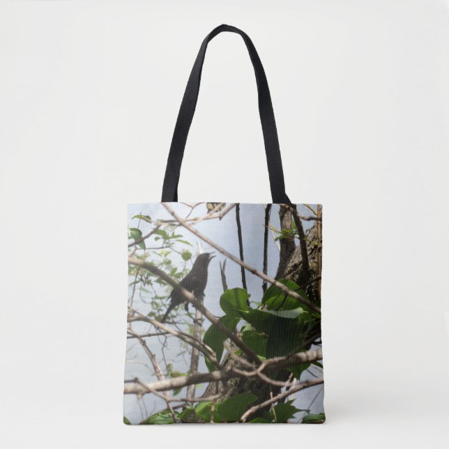 Bolso De Tela Canto de Blackbird (Anverso)