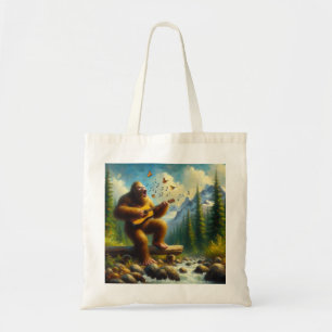 Bolso De Tela Canto de los pies gigantes