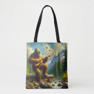 Bolso De Tela Canto de los pies gigantes