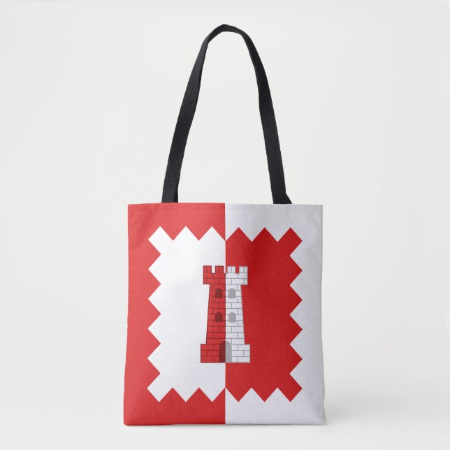 Bolso De Tela Cantón de Cydllan Downs Badge Tote Bag (Anverso)