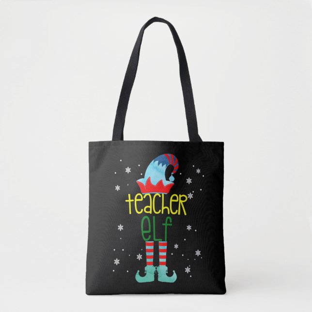 Bolso De Tela Canvas de profesores navidades (Anverso)