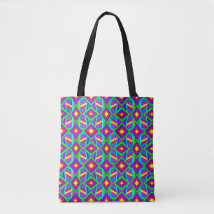 Bolso De Tela Caos colorido 13