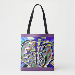 Bolso De Tela Caos cósmico