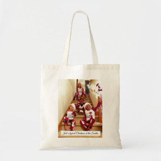 Bolso De Tela Caos de Navidad